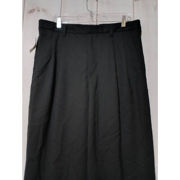 Gap Pants Men's 36 34 Black Wool Blend - Picture 3 of 6